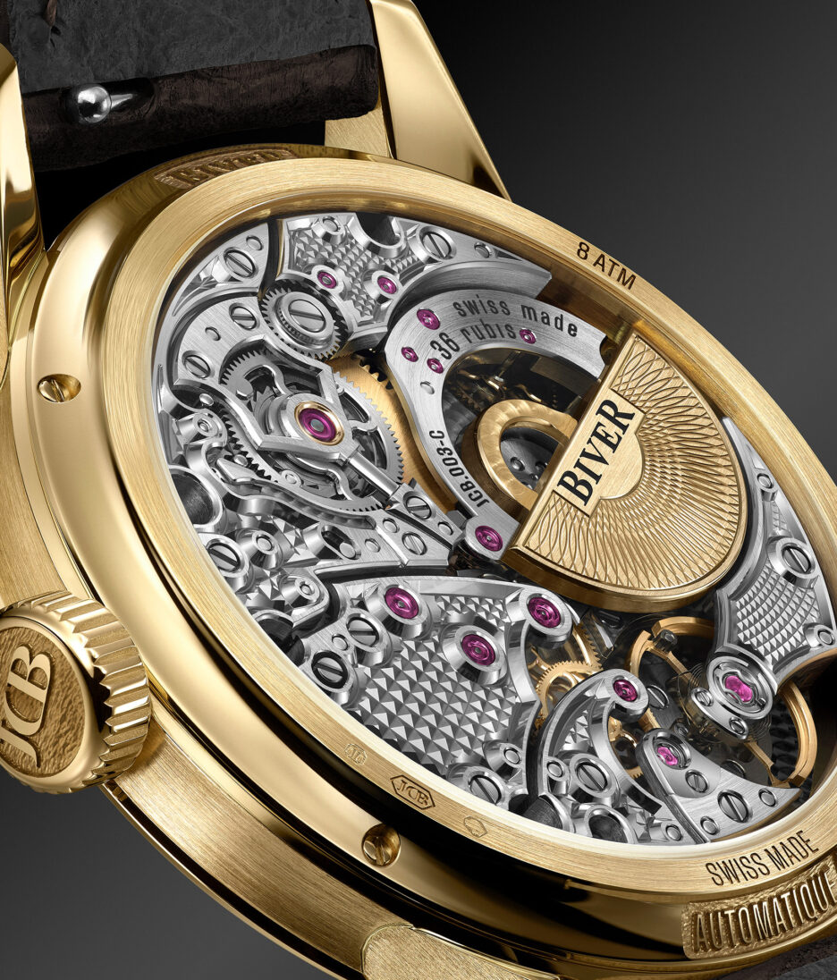 4 - Biver Automatique Yellow Gold